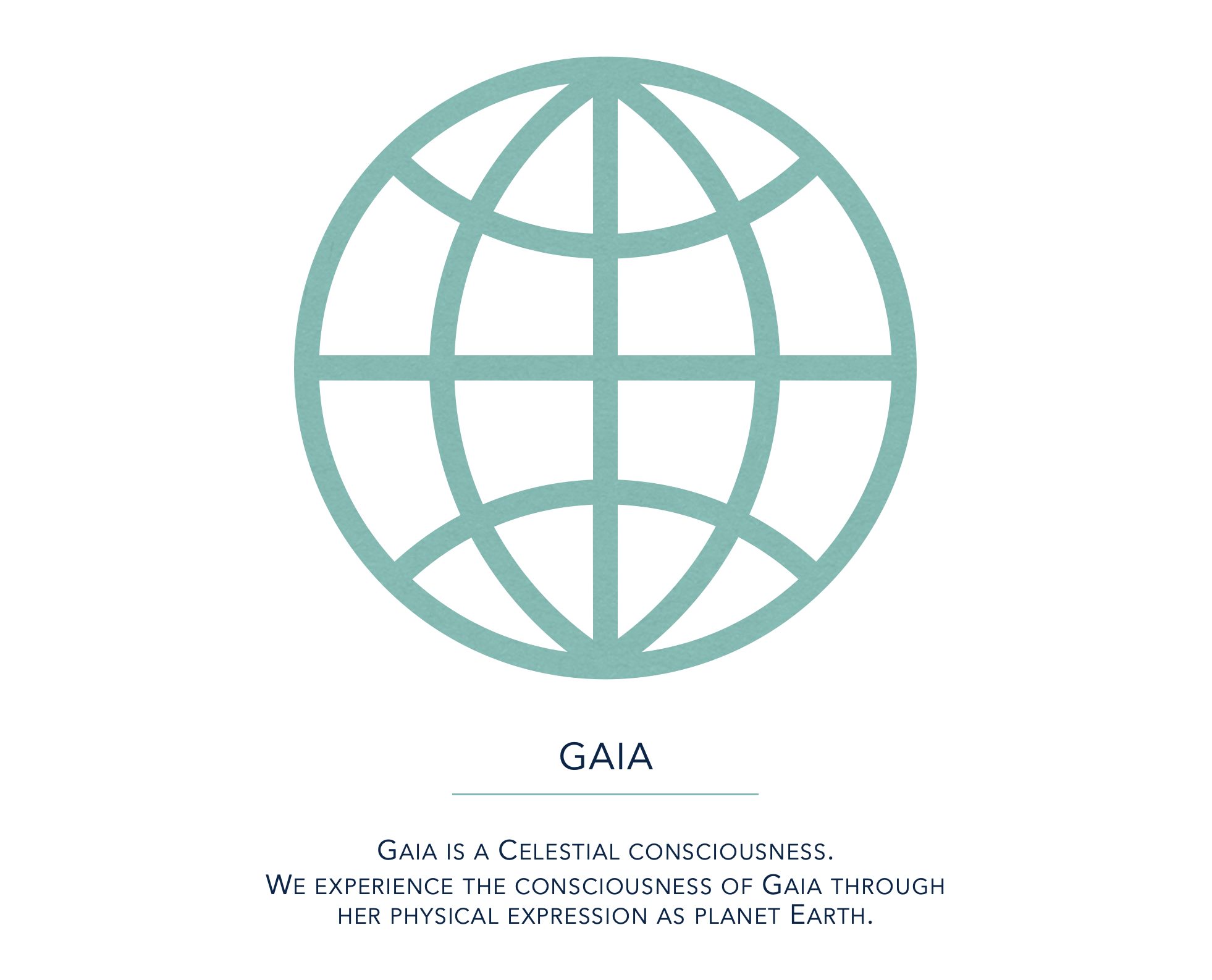 Gaia is a Celestial consciousness.